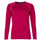 50fifty 2.0 Round Neck Ws, Heady Magenta/Charcoal Melange, L, Ulvang