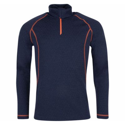 50fifty 2.0 Turtle Neck W/Zip, Granite/Charcoal Melange, Xxl,  Ulvang