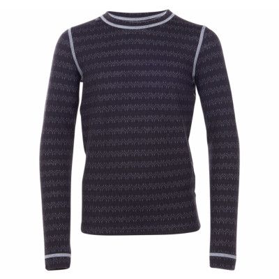 50fifty 3.0 Round Neck Jr, Black/Mix, 8,  Ullunderställ