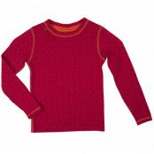50fifty Round Neck Kids, Persian Red/Red Orange, 6, Ulvang
