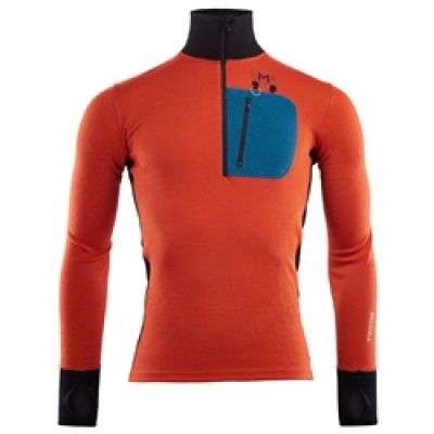 Aclima Lars Monsen Anárjohka Polo W/Zip, Man