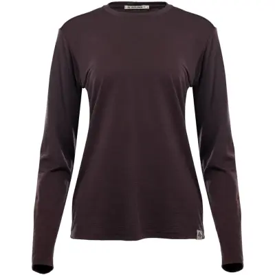 Aclima LightWool 180 Crewneck W's Chocolate Plum