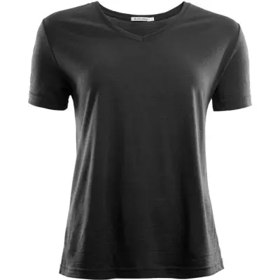 Aclima LightWool T-shirt Loose Fit Woman Jet Black