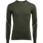 Aclima Men's WarmWool Crew Neck Olive Night