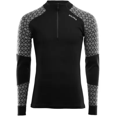 Aclima M's DesignWool Glitre Mockneck Alm