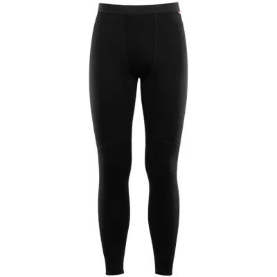 Aclima M's DoubleWool Longs Jet Black/Marengo