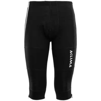 Aclima M's WarmWool 3/4 Summit Longs Jet Black
