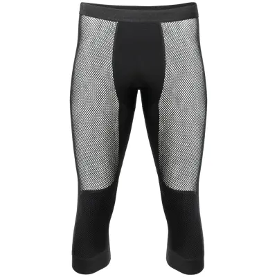 Aclima M's WoolNet ¾ Longs Jet Black