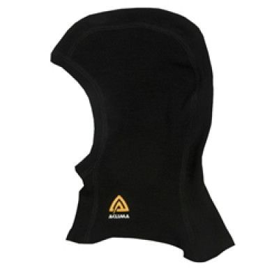Aclima Warmwool Balaclava Black - Junior