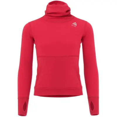 Aclima WarmWool Hoodsweater Kids Jester Red