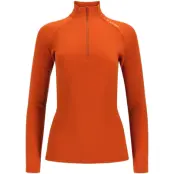 Aclima WarmWool Mockneck W's Gold Flame