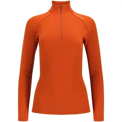 Aclima WarmWool Mockneck W's Gold Flame