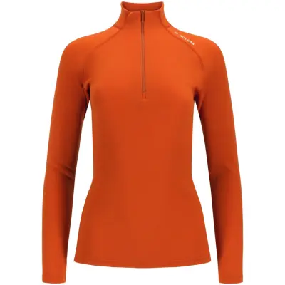 Aclima WarmWool Mockneck W's Gold Flame