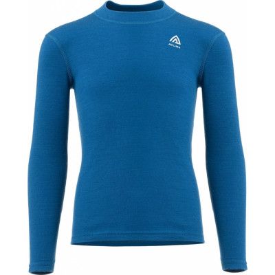 Aclima Warmwool Shirt Crew Neck Children Corsair/Marengo