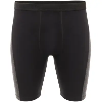 Aclima WarmWool Shorts Long w/WindWool Man V2 Jet Black/Marengo