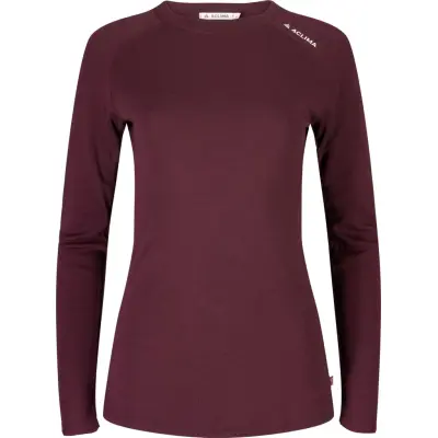 Aclima Women's WarmWool Crewneck Fig