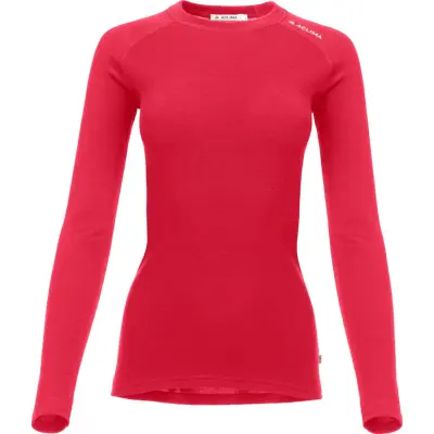 Aclima Women's WarmWool Crewneck Jester Red