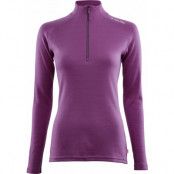 Aclima Women's WarmWool Mockneck Sunset Purple