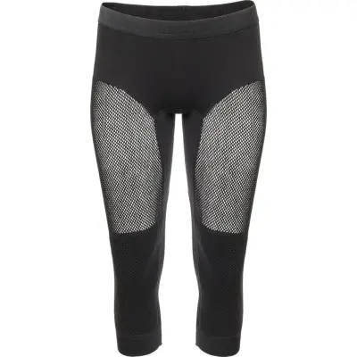 Aclima Women's WoolNet 3/4 Longs Jet Black