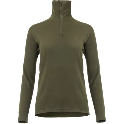 Aclima WoolTerry Polo Woman Olive Night