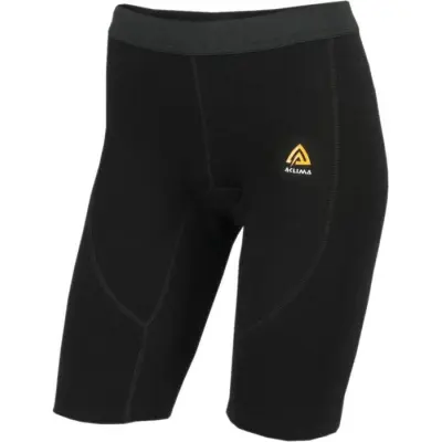 Aclima W's WarmWool Shorts Long Jet Black