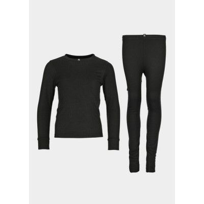 Active Layer 1 Set Jr, Black/Black, 170,  Underställsbyxor