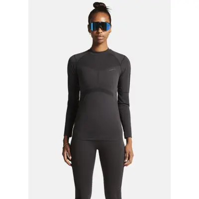 Adv Active Intensity Cn Ls W, Dk Plum, Xs,  Underställströjor