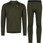 Alaska 1795 M's CoolDry Base Layer Set Night Green