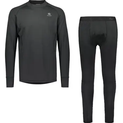 Alaska 1795 M's CoolDry Top + Bottom Black