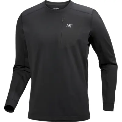 Arc'teryx Men's Rho Lt Crew Neck Black