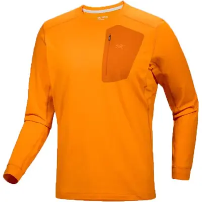 Arc'teryx Men's Rho Lt Crew Neck Blaze