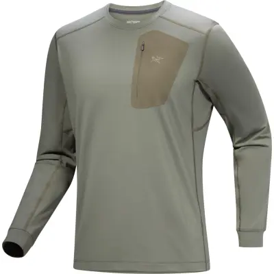 Arc'teryx Men's Rho Lt Crew Neck Forage/tatsu