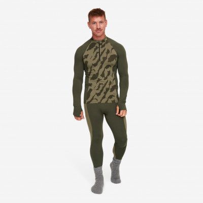 Bambooskin Base Layer Set - Herr - Forest Night, Storlek:M - Underställ