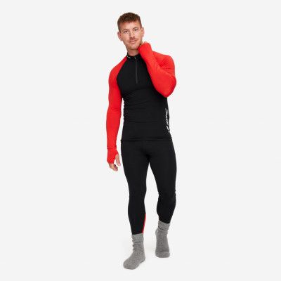 Bambooskin Base Layer Set - Herr - Molten Lava, Storlek:3XL - Underställ