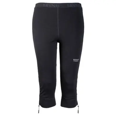Brynje Arctic Zip-off 3/4 Legs Black