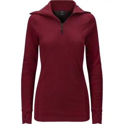 Brynje Arctic Zip Polo W's Chianti