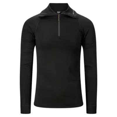 Brynje Classic Zip Polo Shirt Black