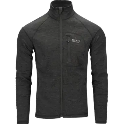 Brynje Unisex Classic Wool Jacket Charcoal