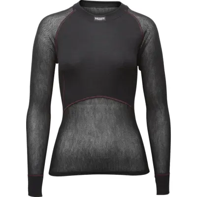 Brynje Women's Wool Thermo Light Long Sleeved Shirt Black