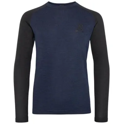 Bula Junior Norm Merino Wool Crew Navy