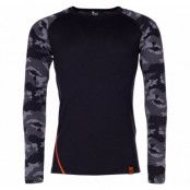 Camo Merino Wool Crew, Dgrey, Xl, Ullunderställ