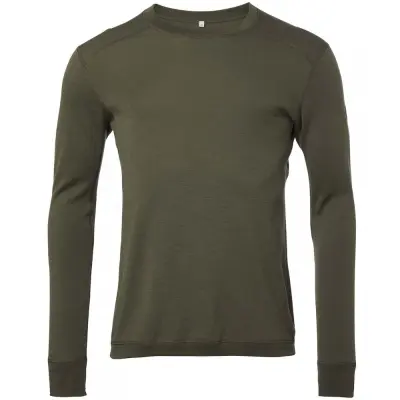 Chevalier M's 200 Merinowool Crewneck Tarmac Green