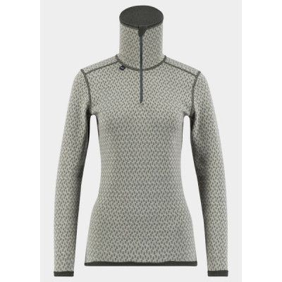 Comfort 200 Turtle Neck W/Zip, Agate Grey/Urban Chic, L,  Ullunderställ