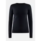 Core Dry Active Comfort Ls W, Black, L, Underställströjor