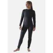 Core Dry Baselayer Set W, Black, L, Funktionsunderställ