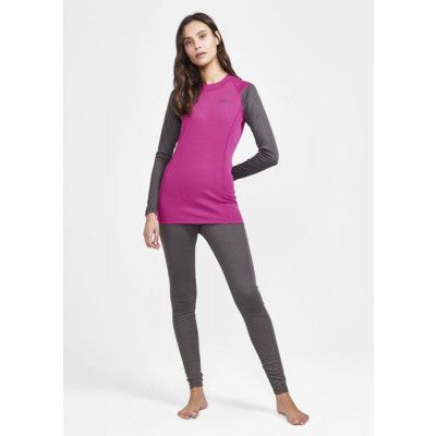 Core Warm Baselayer Set W, Roxo-Granite, 2xl,  Underställs-Set