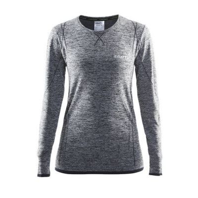 Craft Active Comfort Roundneck LS W Black