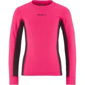Craft Junior Core Dry Baselayer Set Fame/Dark Plum