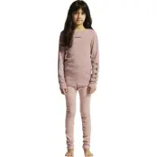 Craft Juniors' Core Warm Baselayer Set Charm/Dark Plum