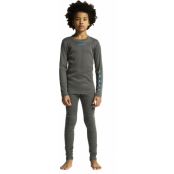 Craft Juniors' Core Warm Baselayer Set Granite/Ray